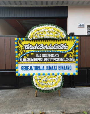 Papan Bunga Duka di Ranga Rengas