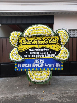 Papan Bunga Duka di Ranga Rengas