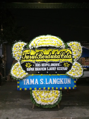 Papan Bunga Duka di Ranga Rengas