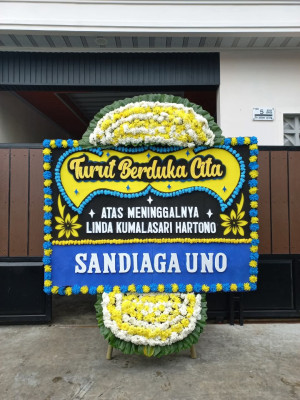 Papan Bunga Duka di Ranga Rengas